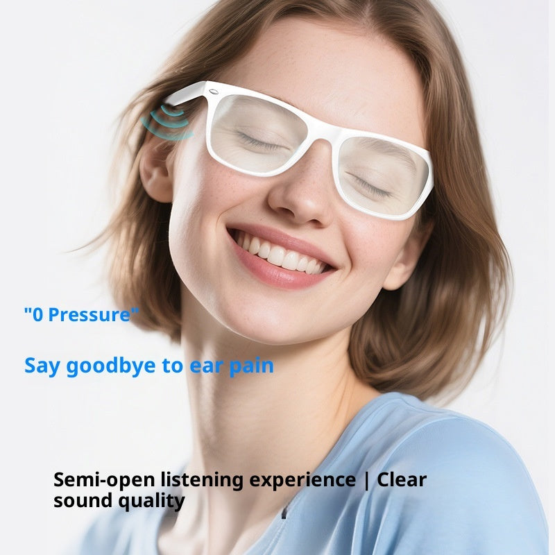 New Smart Bluetooth Glasses Wireless Real-time   AI Translation