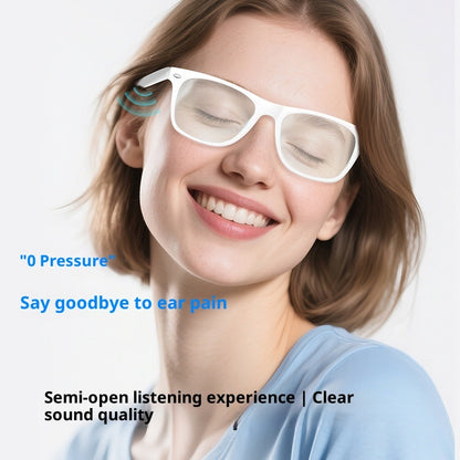 New Smart Bluetooth Glasses Wireless Real-time   AI Translation