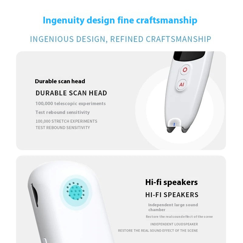 Scan Translation Pen Text Scan Reading Translating Machine