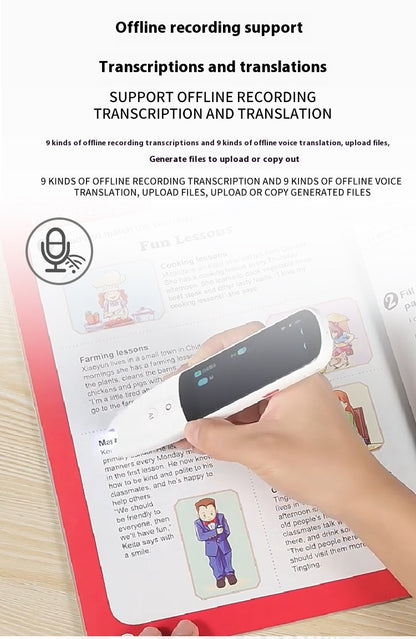 Scan Translation Pen Text Scan Reading Translating Machine