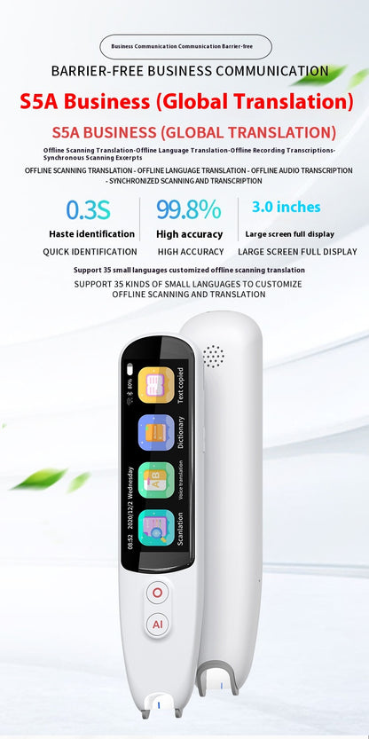 Scan Translation Pen Text Scan Reading Translating Machine